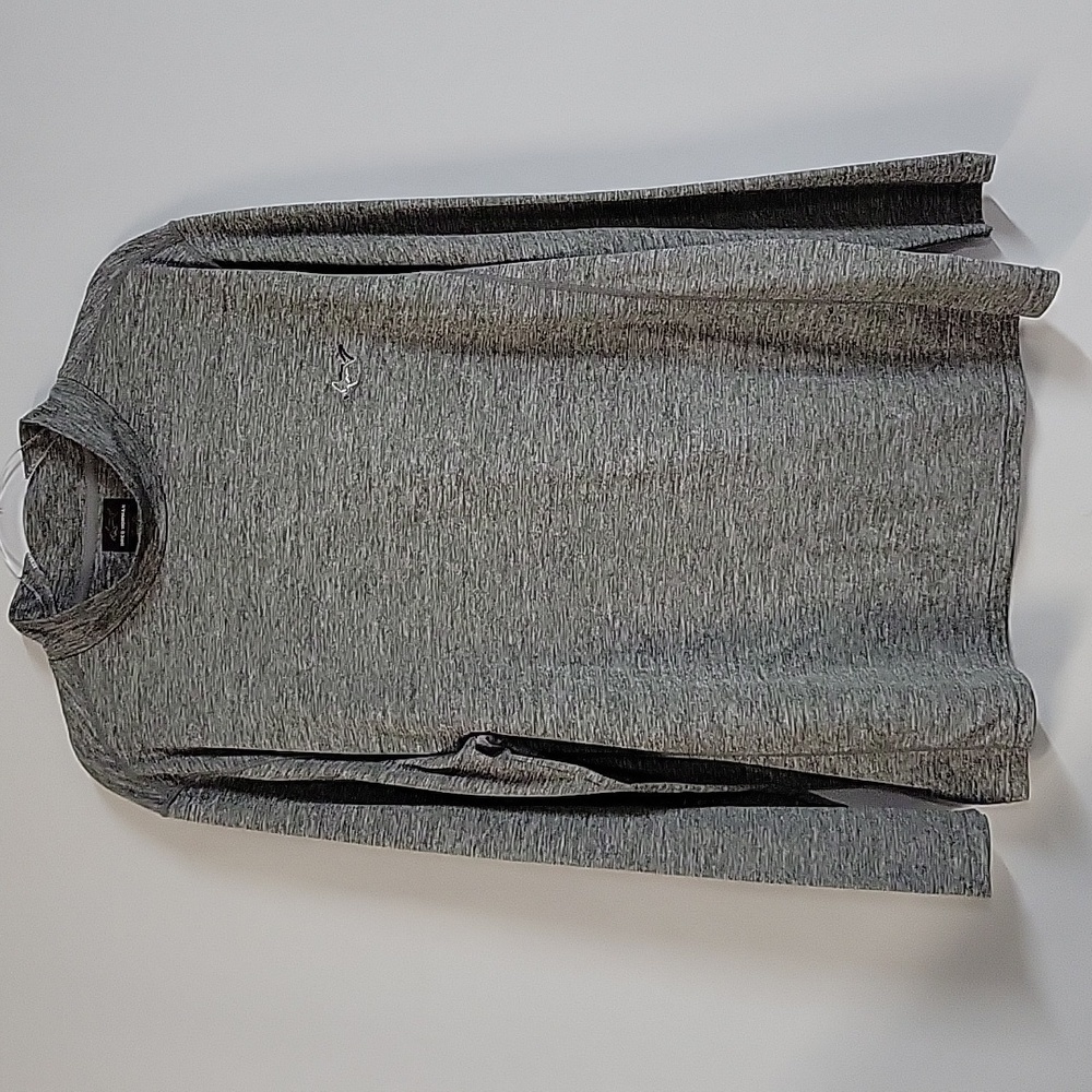 Greg Norman for Tasso Elba Men's Gray Pullover, Rapid Heat, Layering, Size XL